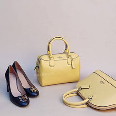 Coach F32202 Mini Bennet Satchel Light Yellow