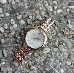 Coach 14503015 Tatum Slim Ladies Silver Dial Rose Gold Watch