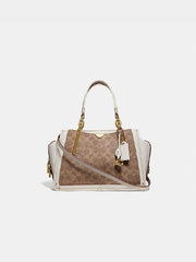 Coach 54160 Dreamer 27 In Signature Canvas Tan Chalk