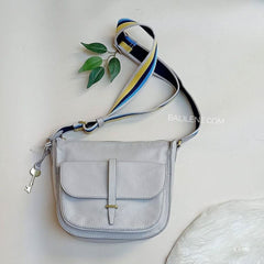 Fossil Zb7477055 Ryder Crossbody Mineral Gray