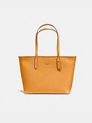 Coach F58846 City Zip Tote Goldenrod/light Gold