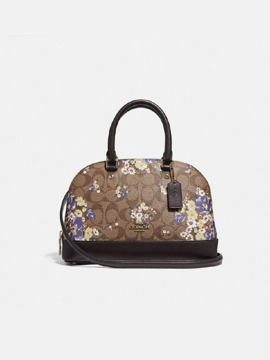 Coach F31968 Sierra Signature Medley Bouquet Khaki Multi