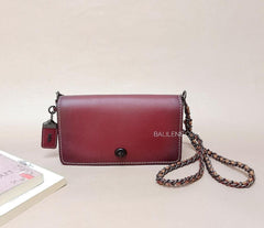 Coach F38185 Dinky Glovetaned Bordeaux