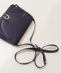 Aigner 132088-87 Crossbody Bag Leather Black