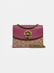 Coach 34256 Parker 18 Signature Dusty Pink