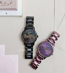 Coach 14502923 Ladies Grand Watch Purple