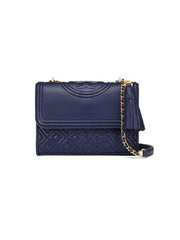 Tory Burch 43834 Fleming Small Convertible Shoulder Bag Royal Navy