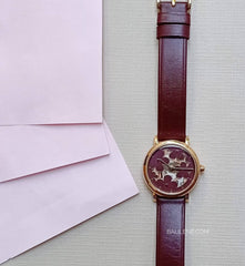 Marc Jacobs MJ1629 Classic Quartz Red Dial Ladies Watch