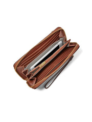 Fossil SL7915914 RFID Logan Zip Brown Multi