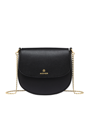 Aigner Ava XS Crossbody Bag With Chain Strap Black