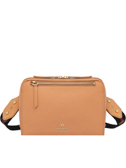 Aigner-132138-0717-Pisa-Crossbody-Small-Vacchetta-Brown-Balilene-depan