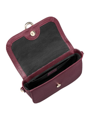 Aigner 132201 50-0506 Camilla Crossbody Wine Burgundy