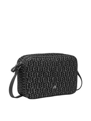 Aigner 132280 50-0002 Logo Crossover Bag Black