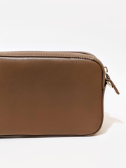 Aigner 132213 50-0728 Fabia Camera Bag Dark Toffe Brown