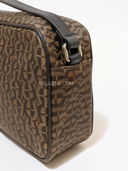 Aigner 133279 50-0060 Logo Crossover Bag Fango