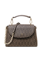 Aigner Elisa Top Handle Bag Fango