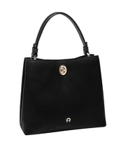 Aigner 136126-50 Viola Hobo Bag Black