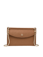 Aigner 163121-0728 Phone Pouch Dark Toffee Brown