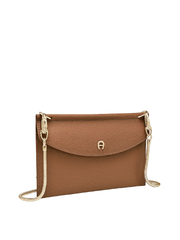 Aigner 163121-0728 Phone Pouch Dark Toffee Brown