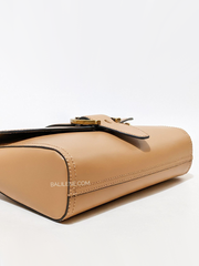 Aigner Etienne Mia Flap Crossbody Bag Biscuits