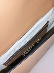 Aigner Etienne Mia Flap Crossbody Bag Biscuits