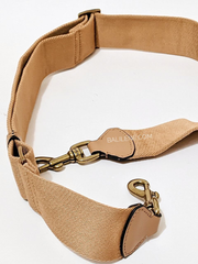 Aigner Etienne Mia Flap Crossbody Bag Biscuits