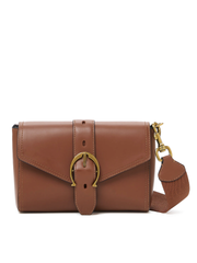 Aigner Etienne Mia Flap Crossbody Bag Luggage