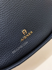 Aigner Ivy Crossbody Bag Small Navy