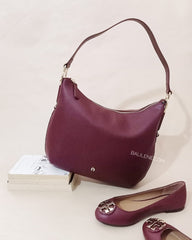 Aigner 136715-50-0506 Kofferworld Milano M Beuteltasche Burgundy