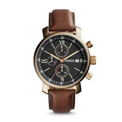 Fossil BQ2005 Rhett Classic Edition Dark Brown Leather Watch