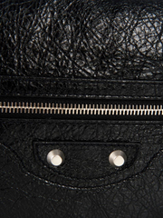 Balenciaga Classic Silver Neo Lift Belt Bag Black