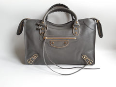 Balenciaga Reguler City Edge Griss Acier