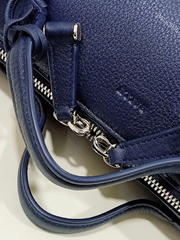 Bally Kissen 284515397 Small Bowling Bag Navy