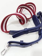 Bally Kissen 284515397 Small Bowling Bag Navy