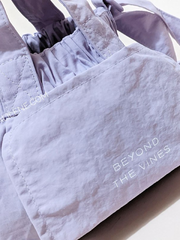 Beyond The Vines Micro Dumpling Bag Lilac