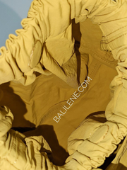 Beyond The Vines Micro Dumpling Bag Mustard