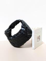 Bottega Veneta Mini Jodie Bag Black/Silver Hardware