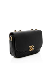 Chanel Flap Bag with Coin Purse Black