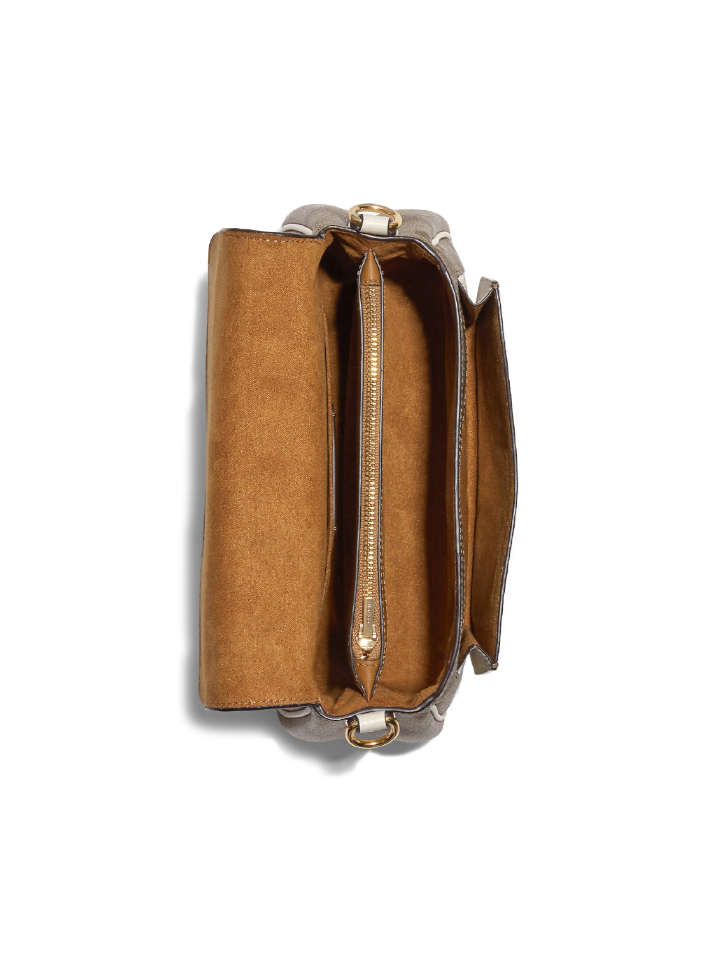 Coac-C6781-Lucy-Crossbody-In-Signature-Canvas-Khaki-Chalk-Balilene-dalam