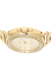 Coach 14502589 Tatum Crystal Womens Gold Stainless Steel Watch