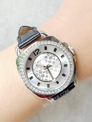 Coach 14503152 Boyfriend Watch Leather Strap Black