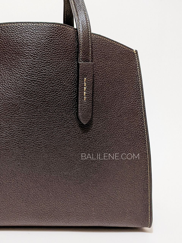 Coach-25137-Charlie-Carryall-Crossbody-Bag-Black-Oxblood-Balilene-detail-belakang