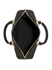 Coach-2558-Katy-Satchel-In-Signature-Canvas-Brown-Black-Balilene-dalam