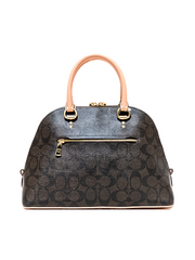 Coach 2558 Katy Satchel In Signature Canvas Shell Pink