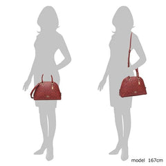 Coach 2558 Katy Satchel Signature Red