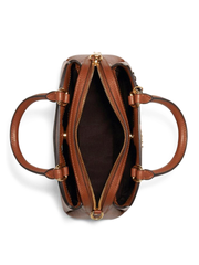 Coach 2848 Leather Daisy Applique Lillie Redwood Multi