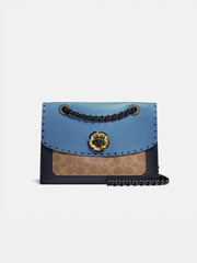 Coach 29416 Parker Crossbody Signature Rivets Tan Lake Multi