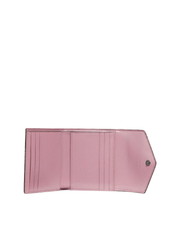 Coach 29740 Small Wallet With Western Heart Print in Beige