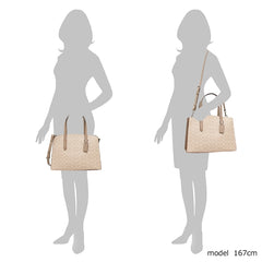 Coach 31210 Charlie Carryall In Signature Canvas Sand Taupe