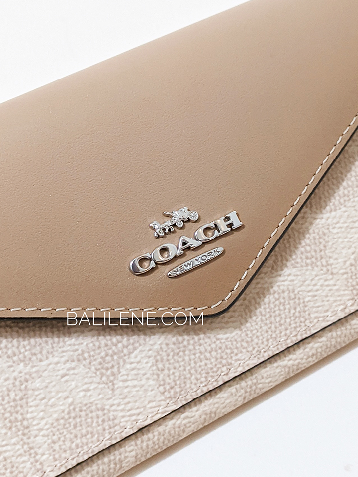 Coach-31547-Soft-Wallet-In-Colorblock-Signature-Canvas-Sand-Taupe-Balilene-detail-logo
